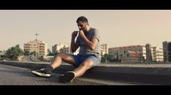 Chaker Bou Abdallah in a scene from the film “A Piece of Heaven.” Photo provided by the production company.