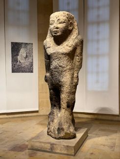 The Colossus, excavated from Byblos, on display at the National Museum of Beirut. (Credit: Tania Zaven/National Museum)