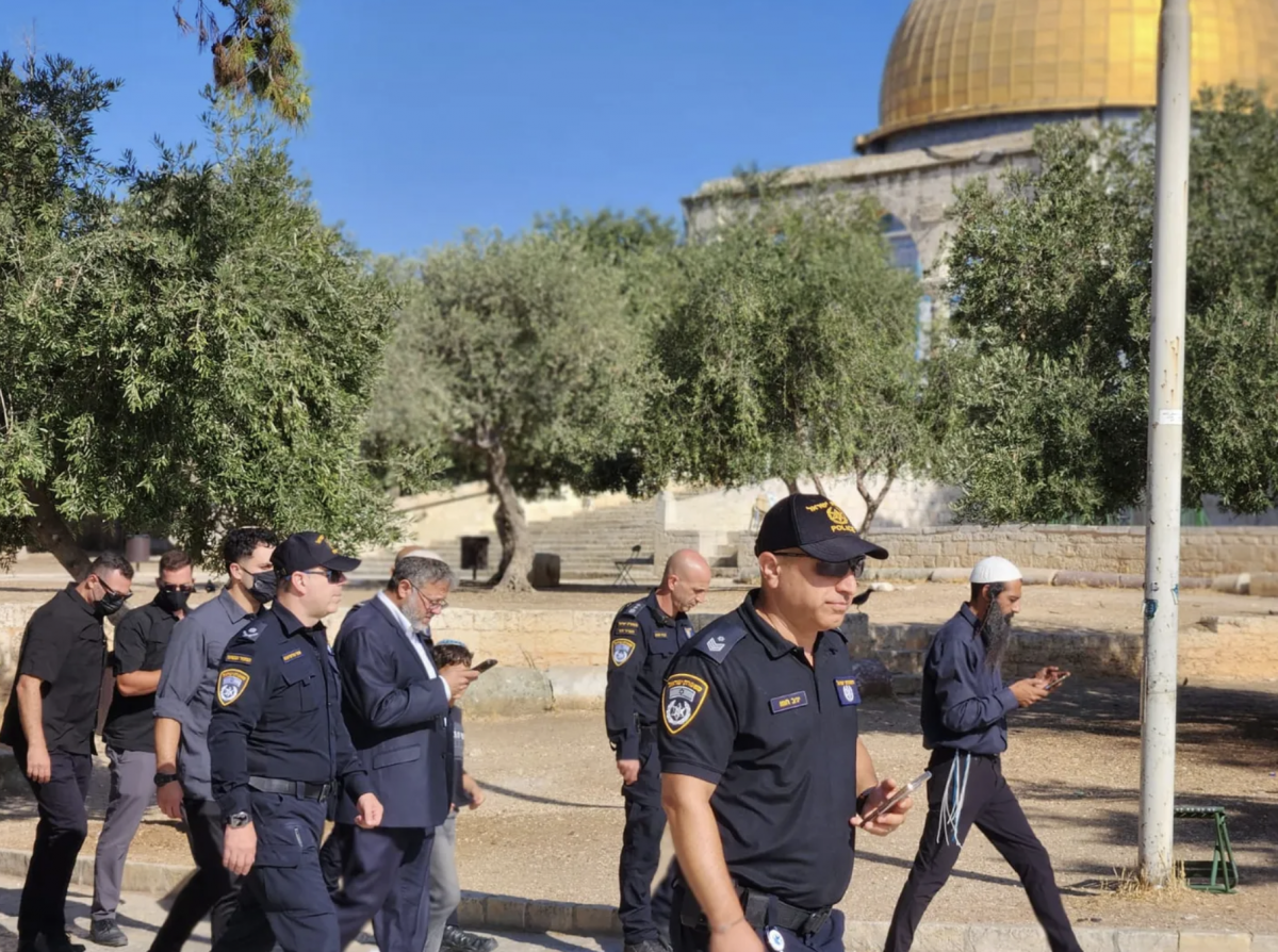 Le ministre Ben Gvir affirme avoir prié sur l’esplanade d'al-Aqsa