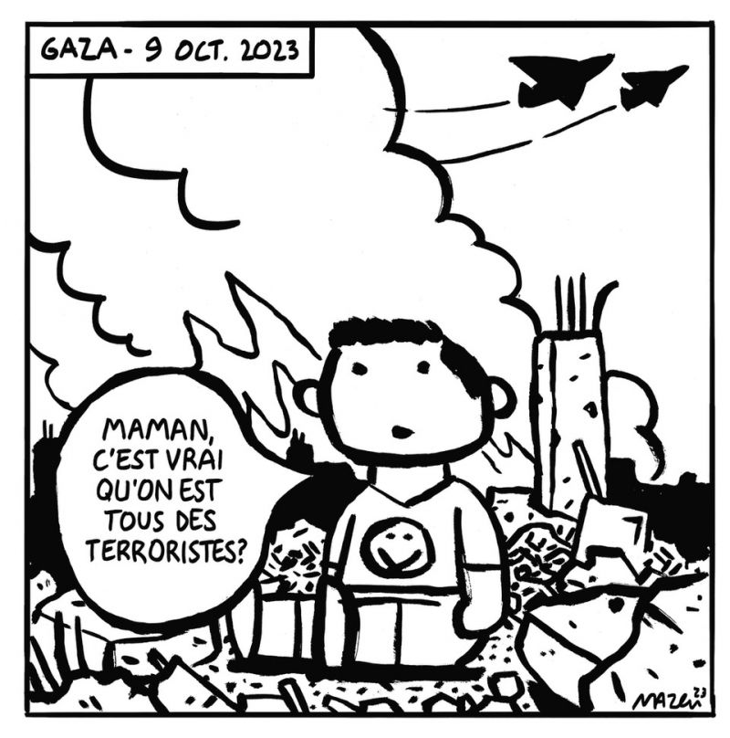 « Gaza », de Kerbaj : Un livre qui hurle