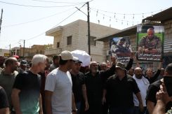Les obsèques du soldat libanais tombé Abbas Salhab le 10 août 2025. Photo Nabil Ismail/Annahar