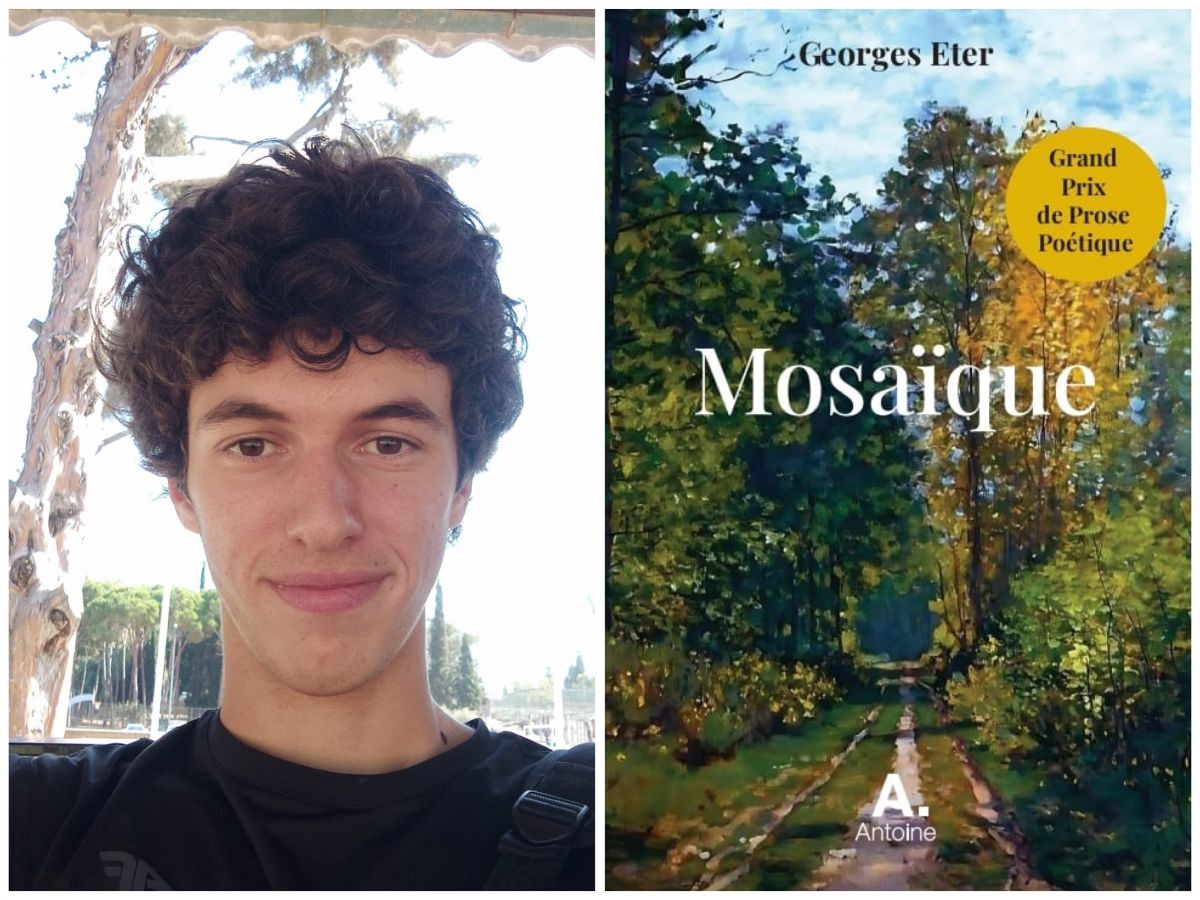 Georges Eter, 18 ans, poète, musicien et athlète en quête des pièces de sa « Mosaïque »
