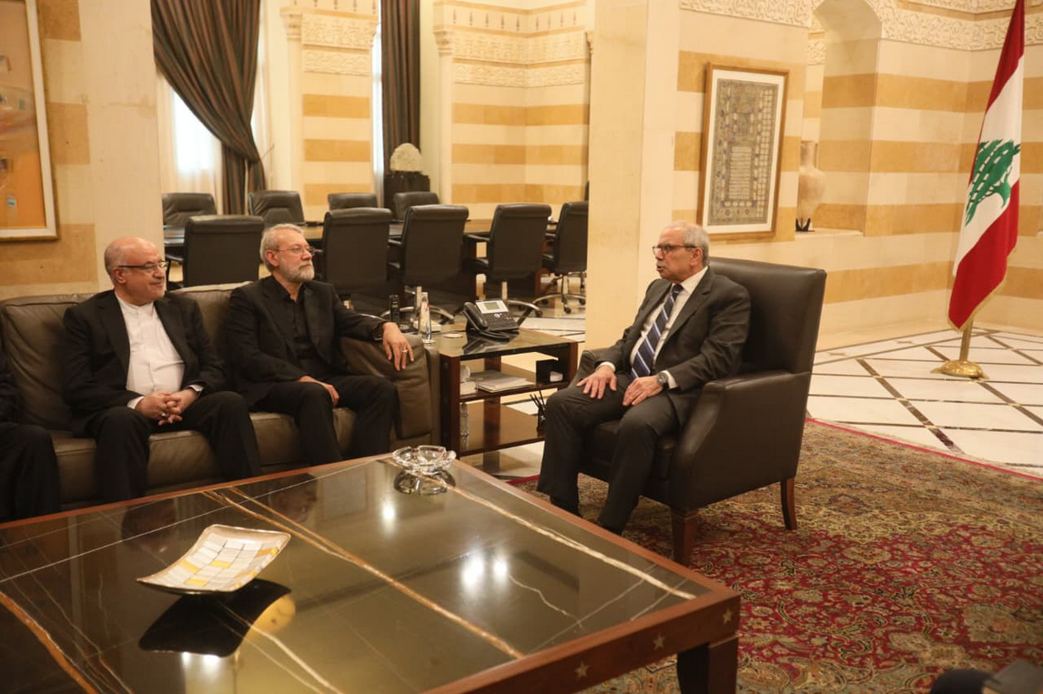 In meetings with Larijani, Aoun and Salam insist against Iranian interference