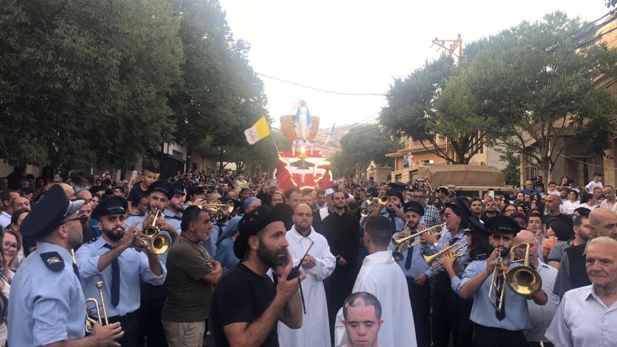 De nombreux fidèles ont célébré l’Assomption dans plusieurs régions du Liban