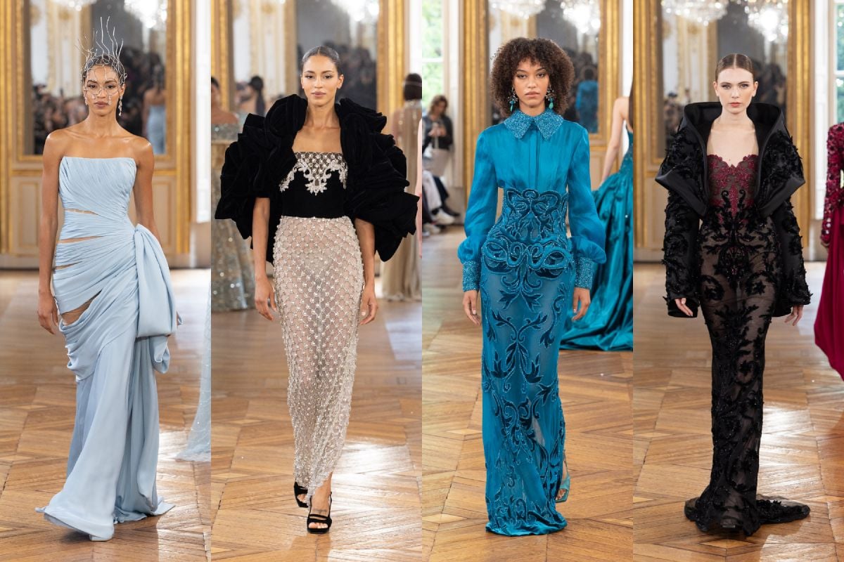 Between armor and lace, Tony Ward plays with shadow