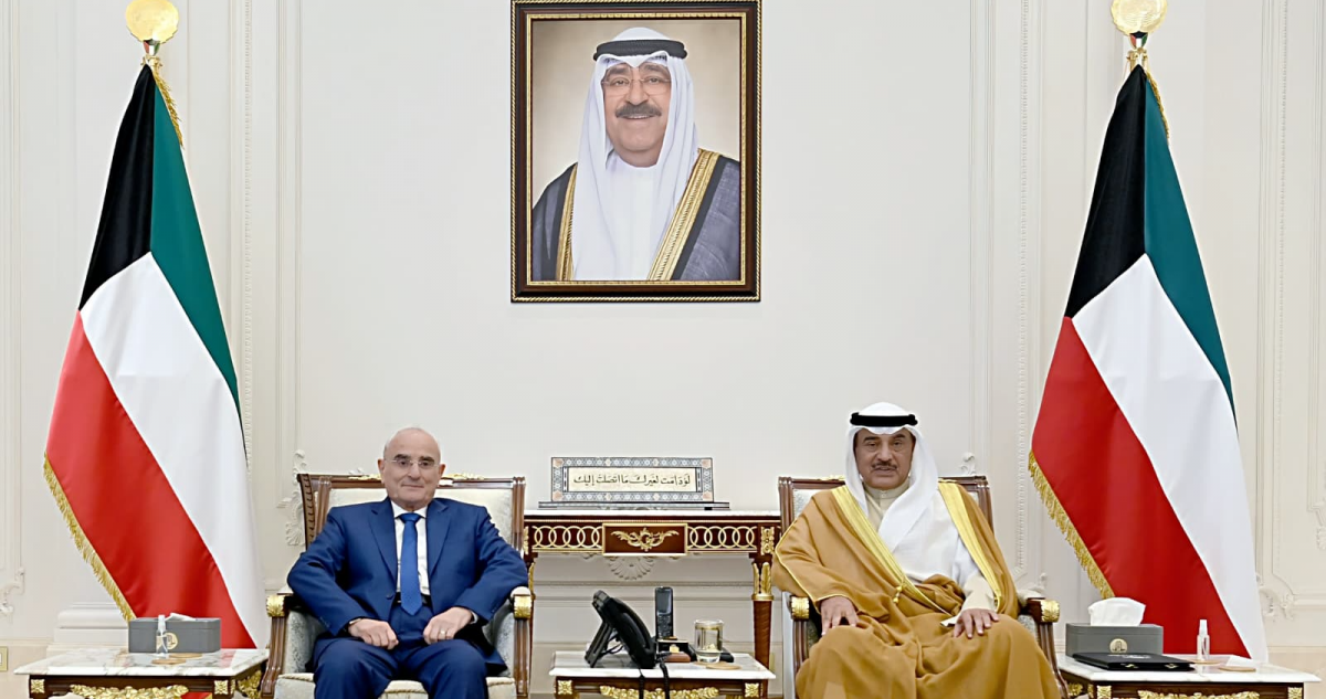 Menassa meets with Kuwait's crown prince