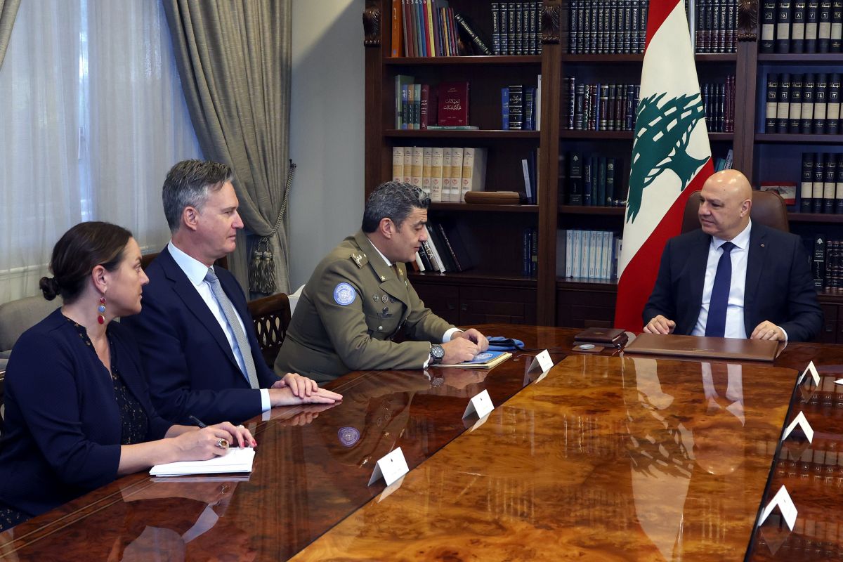 Joseph Aoun souhaite que la Finul reste au Liban-Sud « aussi longtemps que nécessaire »