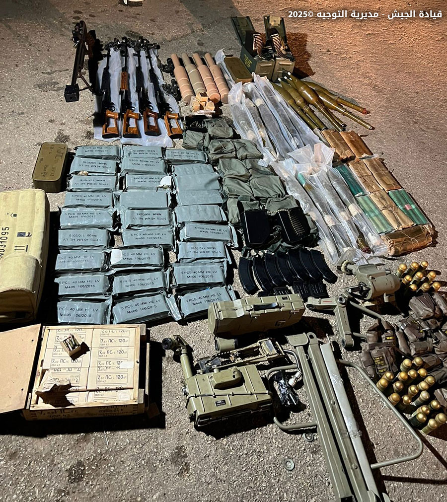 Un conducteur syrien arrêté avec des armes lors d'une opération de l'armée dans le Akkar