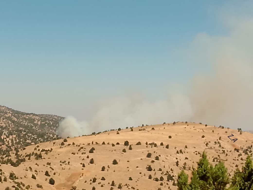 Important incendie dans le Hermel