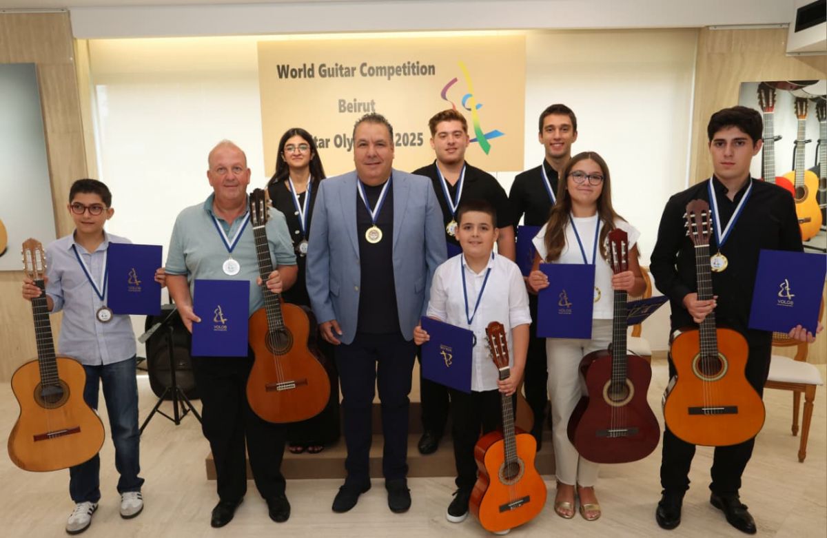 Le Liban remporte huit médailles à l’Olympiade de la guitare de Volos