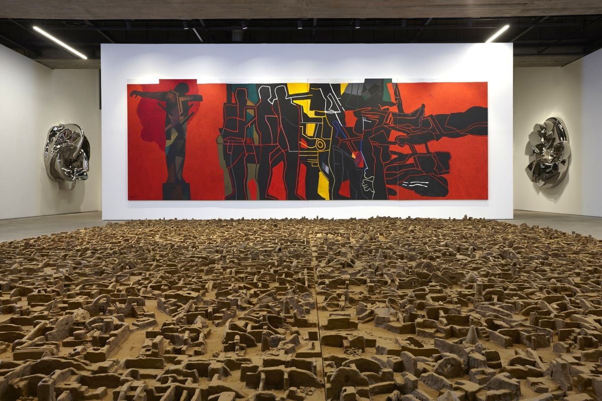 Le peintre irakien Dia al-Azzawi revient à Beyrouth avec une œuvre à couper le souffle