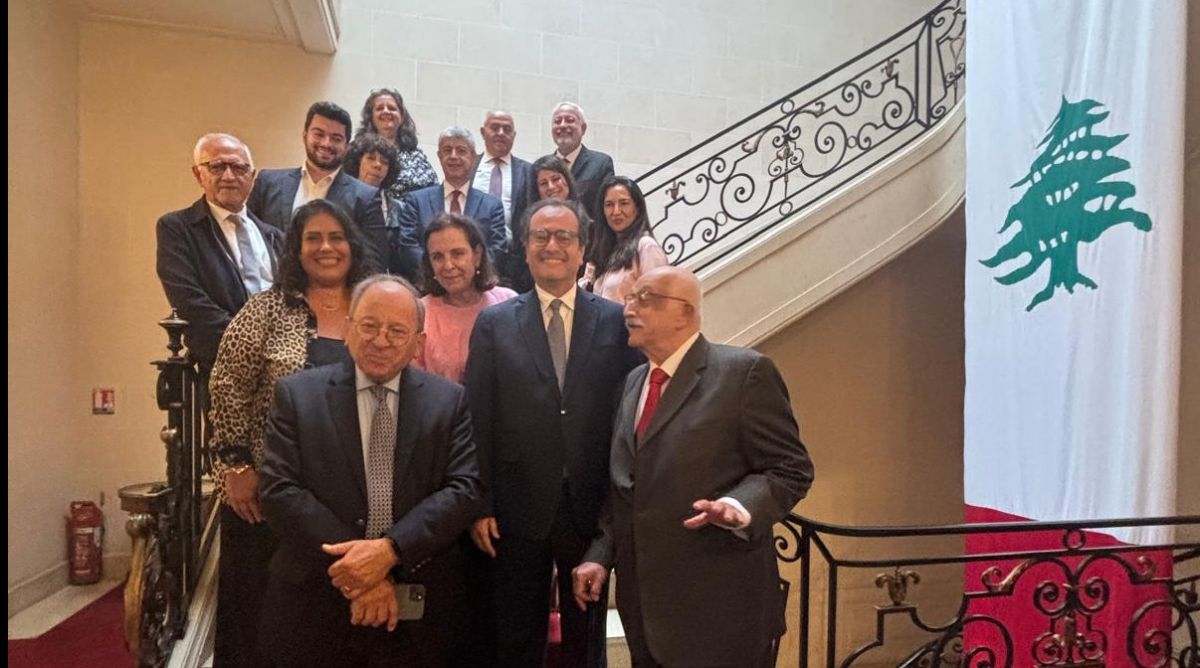 Le nouvel ambassadeur du Liban à Paris présente ses lettres de créance et rencontre la presse