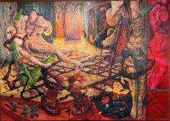 « The Supper » de Philippe Farhat. Avec l’aimable autorisation de la galerie Cheriff Tabet