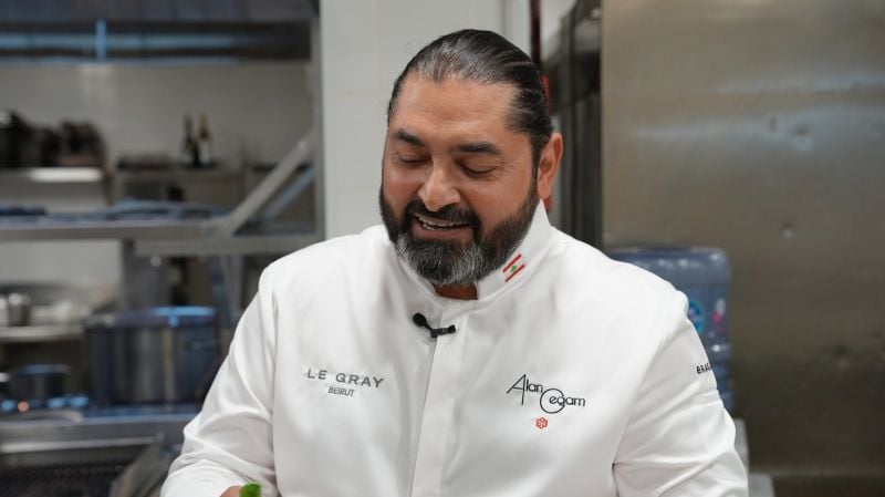 First Michelin-starred Lebanese chef Alan Geaam: My heart is in Beirut, I'm coming back