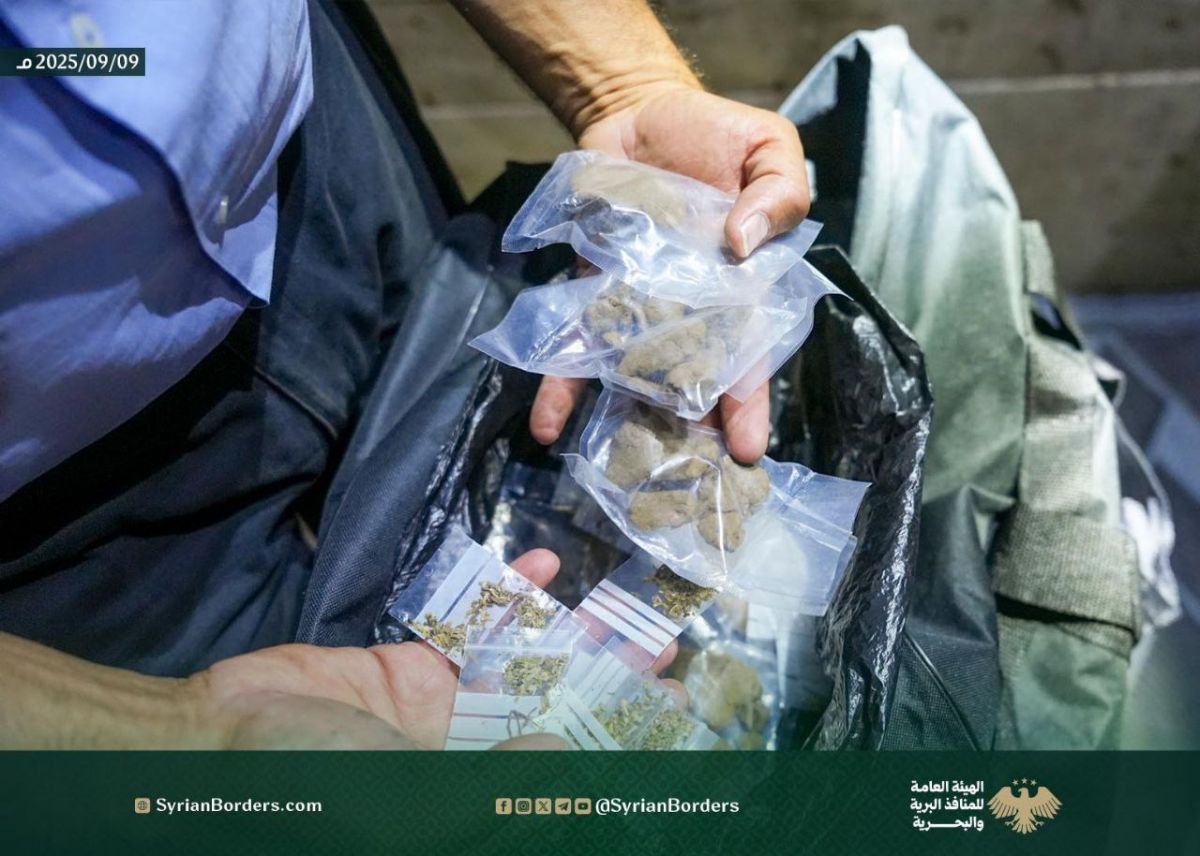 Les autorités syriennes saisissent une cargaison de haschich en provenance du Liban au poste-frontière de Joussié