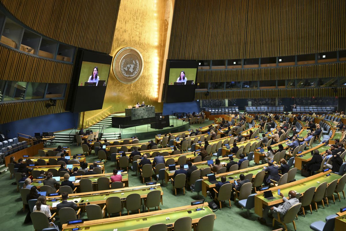 Salam salue l'adoption de la « déclaration de New York » qui soutient un futur État palestinien sans le Hamas