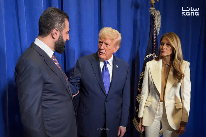 Rencontre entre Chareh et Trump en marge de l'Assemblée générale de l'ONU 