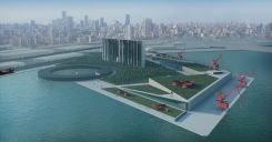 Le projet primé du Beirut Memorial Park de Carlos Moubarak. Photo DR