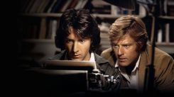 Dustin Hoffman and Robert Redford, the two journalists from the "Post" in the film "All the President’s Men." (Credit: Warner Bros)
