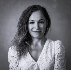 Sarah Hajjar, présidente du Festival du film libanais de France. Photo D. Libert