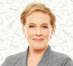 Julie Andrews, magnificent actress who celebrates her 90th birthday with grace. Photo taken from her Instagram account.