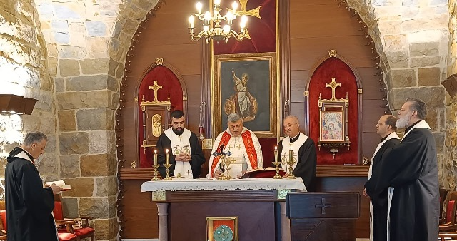 Fin du séjour estival du patriarche Raï à Dimane
