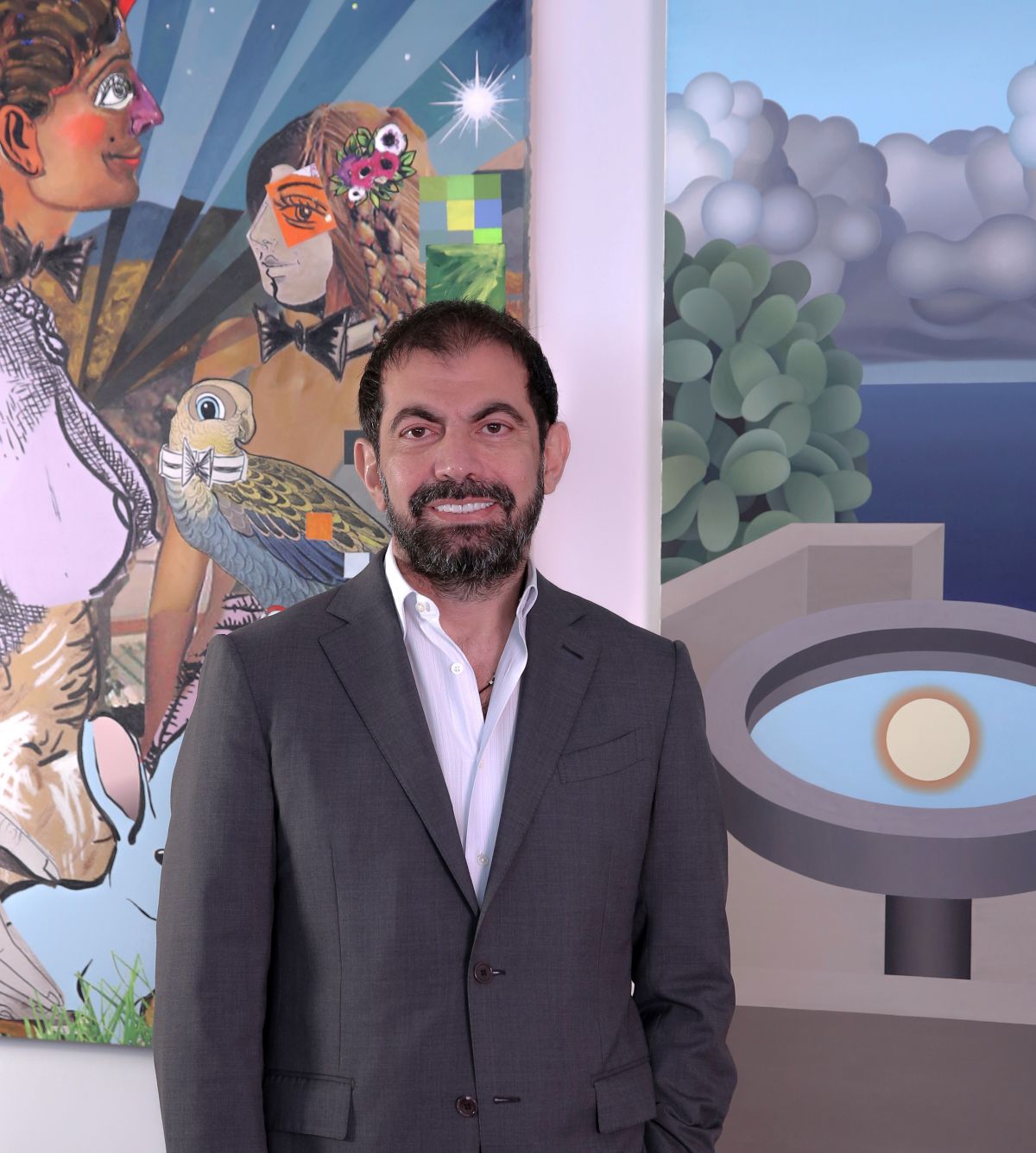 À travers la Em Sherif Art Foundation, Dany Chaccour transforme ses restaurants en cimaises