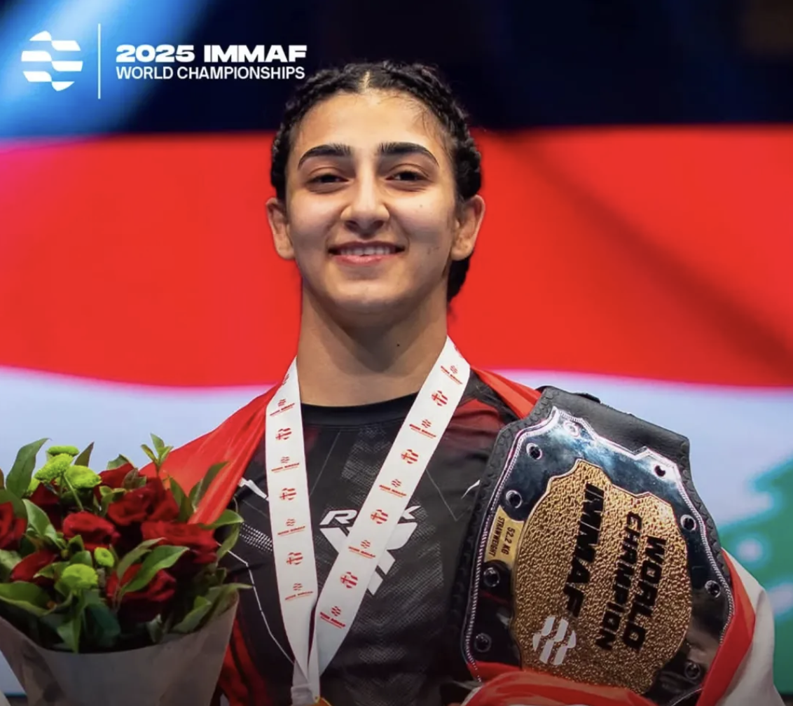Sylvie Samaha offre au Liban un titre mondial de MMA