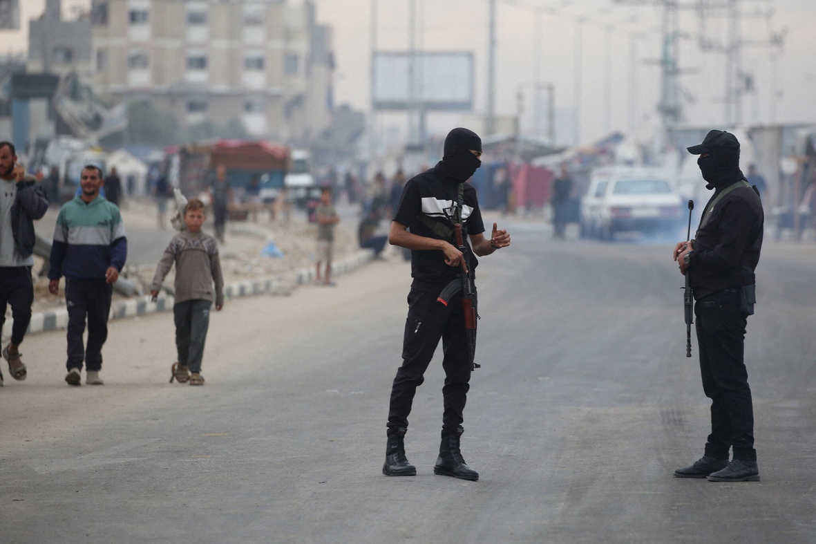 Trump says Hamas has approval for internal security operations amid clashes with Gaza clan