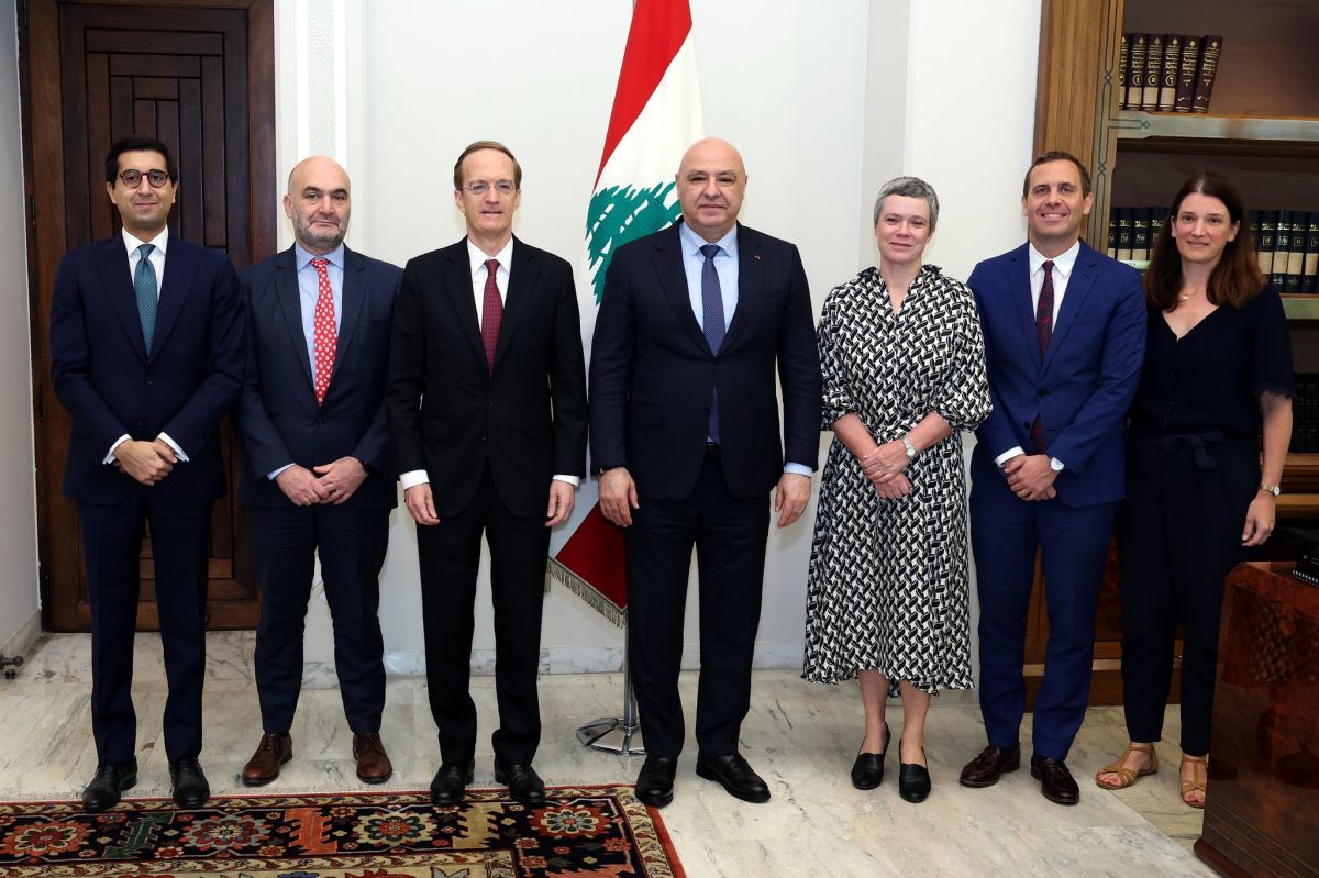 Aoun appelle l'UE à « soutenir l'armée » et faire pression pour un retrait israélien du Liban-Sud