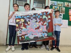 Photo prise à l’école publique Chakib Arslan, Verdun. Artiste : Ramy Saad. Photo avec l'aimable autorisation de Bema