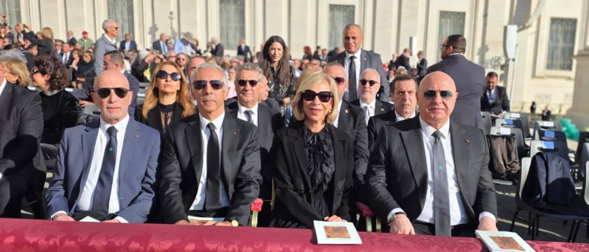 Joseph et Neemat Aoun assistent à la cérémonie de canonisation de l’archevêque Ignace Maloyan
