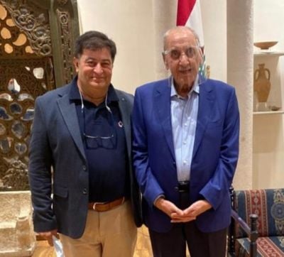 Berry reçoit Tarek Mazraani, fondateur du « Rassemblement des habitants des localités frontalières du Sud », menacé par Israël