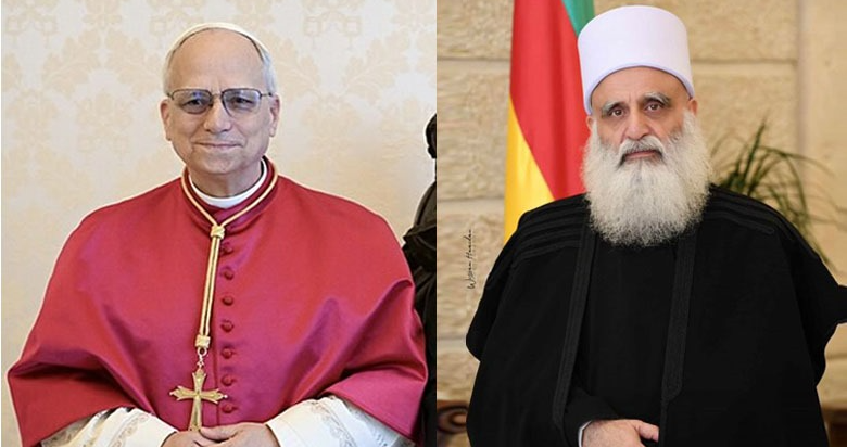 Léon XIV salue les prises de position du cheikh Akl druze « en faveur de la paix »