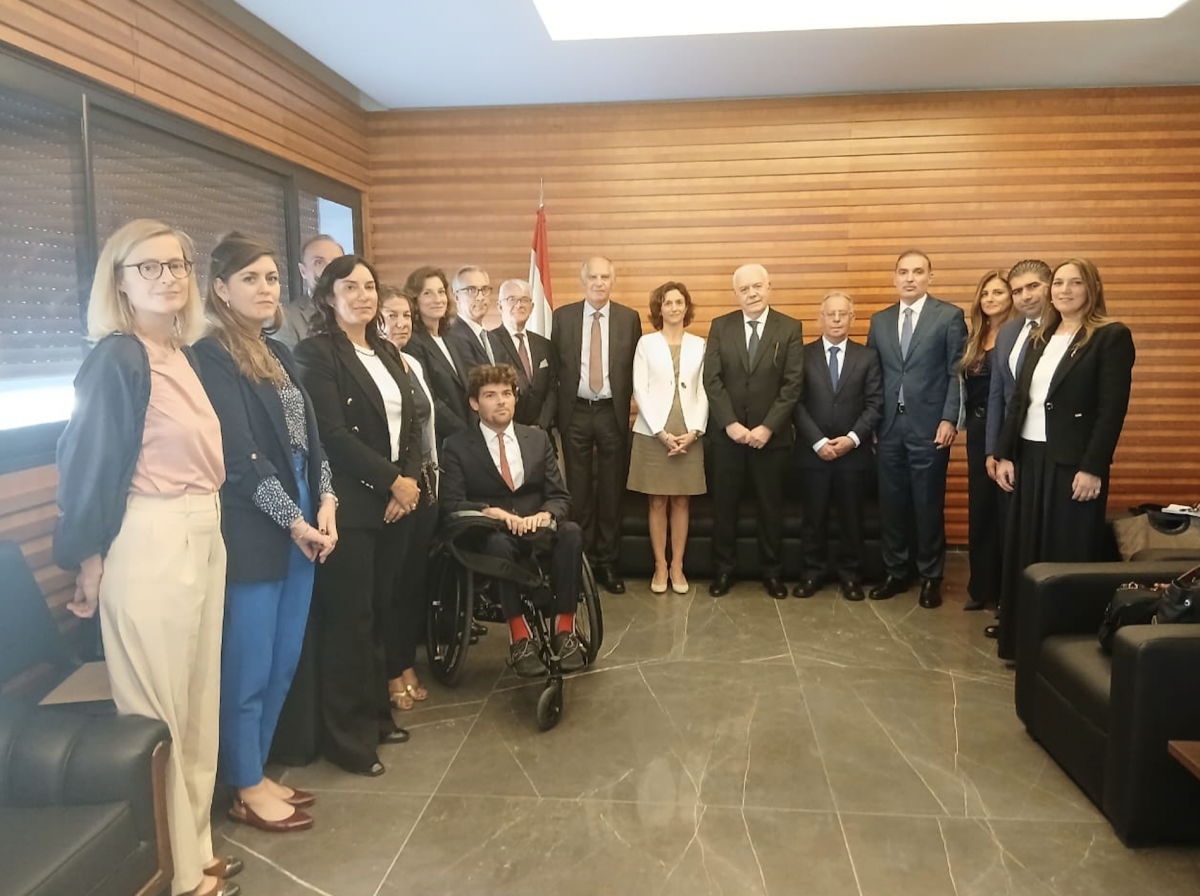High-level French judicial delegation received by Judge Souheil Abboud