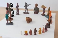 "Petits Mondes" at the Janine Rubeiz Gallery. (Credit: Janine Rubeiz Gallery)