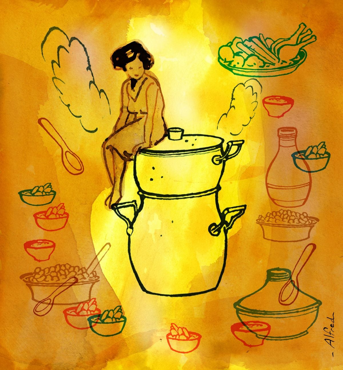 Couscous mon amour : la guerre froide de la cuisine chaude, par Kaouther Adimi