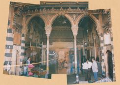 Une vue de l'intérieur du palais prise en 2000. Photo fournie par Camille Tarazi