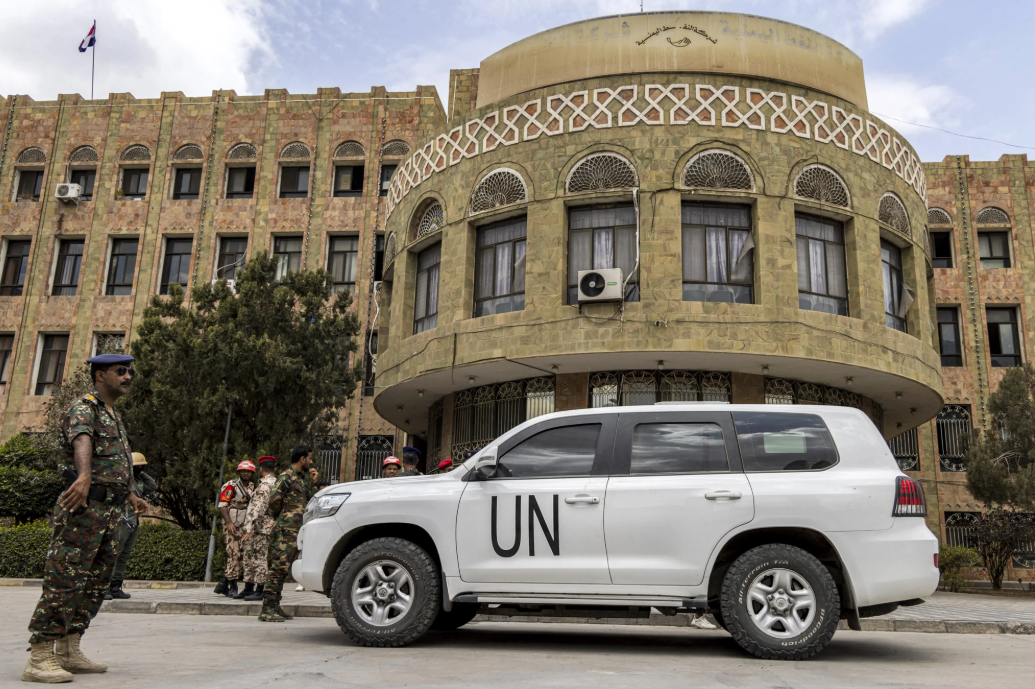 Houthis say 43 detained UN staff to face trial over Israeli attack