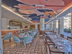 Vue de l'intérieur du restaurant Padam. Photo fournie par Le Gray