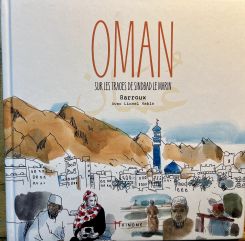 La couverture de l'ouvrage "Oman : sur les traces de Sindbad le marin" (Akinomé, 2025). Photo fournie par l'artiste