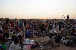 Des Soudanais réfugiés dans un camp pour familles déplacées d'el-Facher, à Tawila, dans le Darfour du Nord, au Soudan, le 27 octobre 2025. Photo Mohammed Jamal/Reuters
