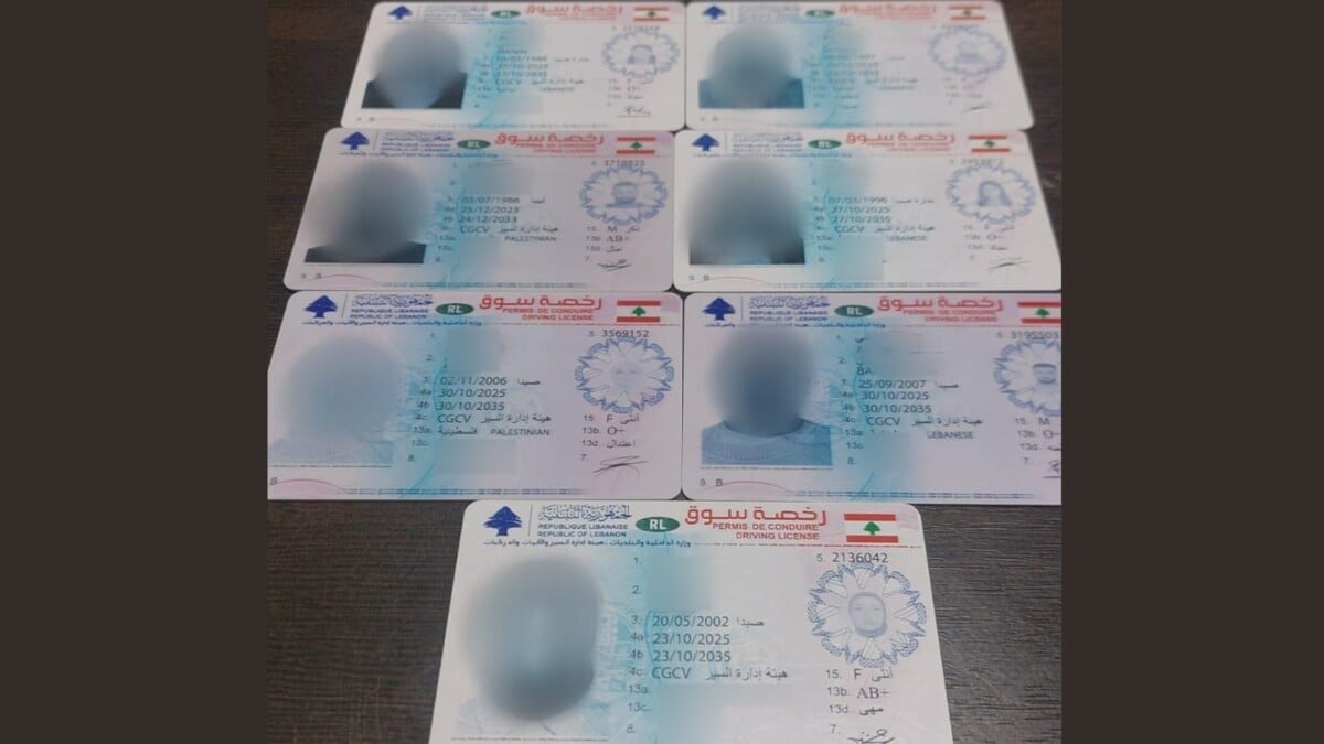Two arrested for forging driver's licenses