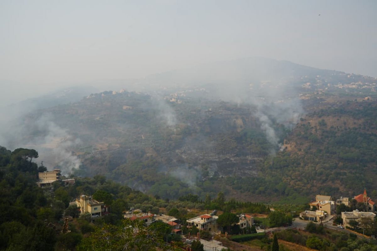 From Akkar to south Lebanon, hectares of forest go up in smoke, sparking country-wide anger