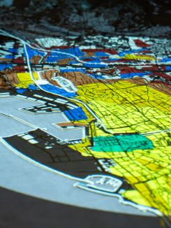 Une vue de l'exposition "Beirut al-Marfa". Photo Beit Beirut Urban Observatory