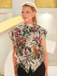 Cate Blanchett au Festival du Film d'el-Gouna  en Égypte le 18 octobre. Photo tirée de son compte Instagram @ cate.blanchett