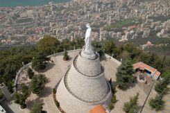 Le sanctuaire de Notre-Dame du Liban à Harissa. Photo tirée du site du sanctuaire