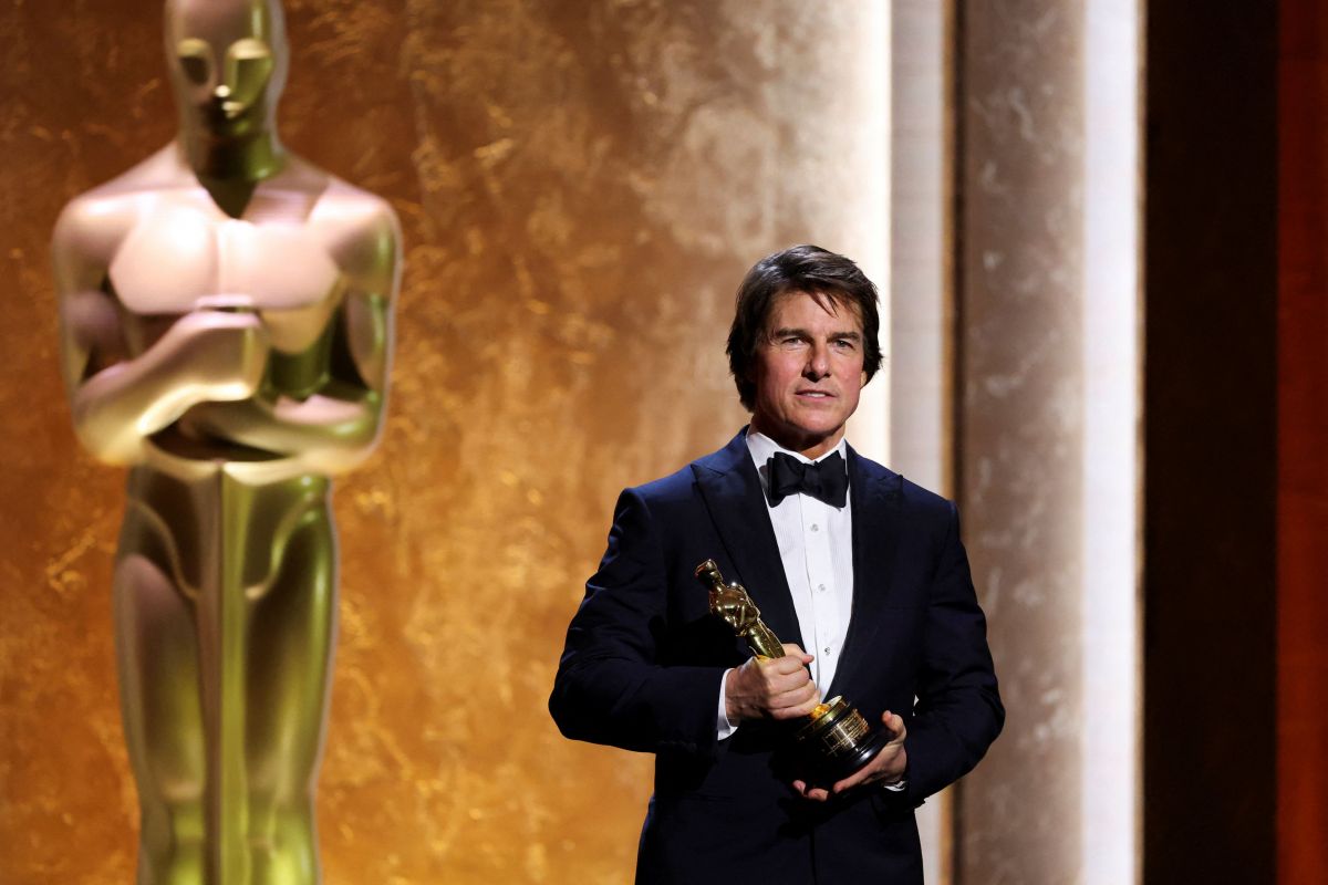 Tom Cruise reçoit un Oscar d'honneur pour l'ensemble de sa carrière