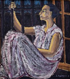 "Rêves de la détenue", Inji Aflatoun, 1961. © Barjeel Art Foundation, Sharjah
