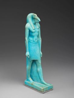 Statue de Toth en marche (332–30 av. J.-C.). Photo : Anna-Marie Kellen / © Metropolitan Museum of Art